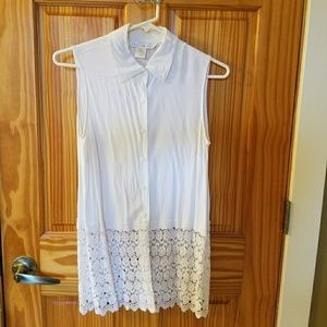 Chic sleeveless tunic